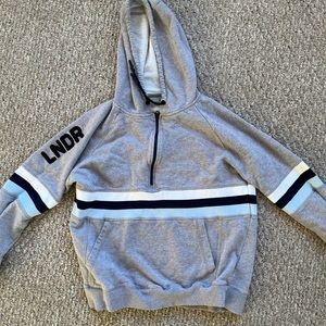 LNDR x Soulcycle grey stripped Hoodie